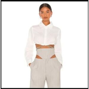 Atoir The High Altitude Shirt in White - Size M (10) - NWT - Revolve